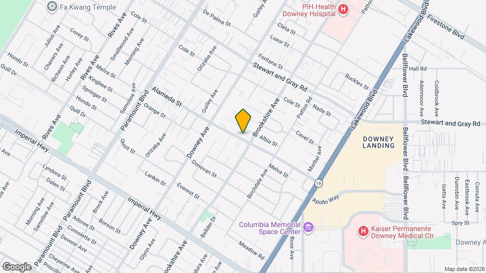 8441 Alameda St Map and Location Details