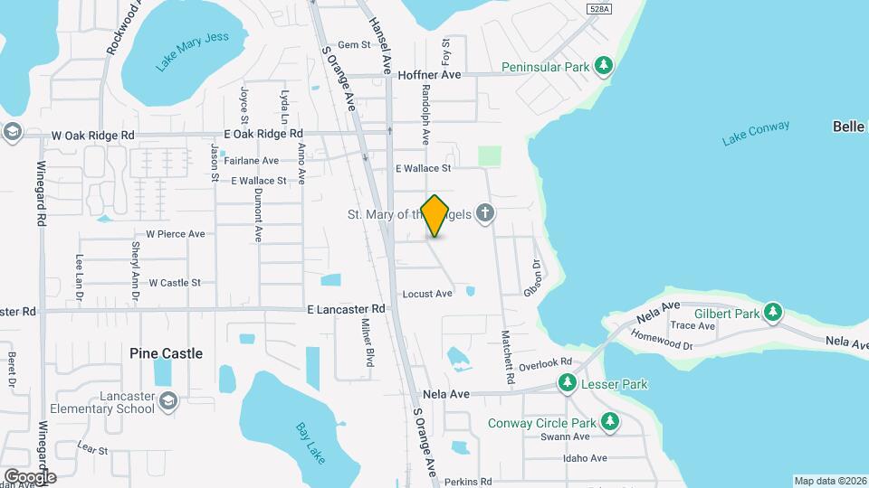 6411 Randolph Ave Map and Location Details