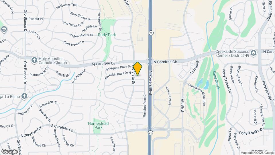 5730 Gunshot Pass Dr Map and Location Details