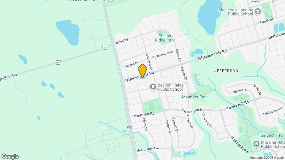 43 Estrella Cres Map and Location Details