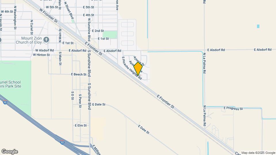246 S Picacho Heights Rd Map and Location Details