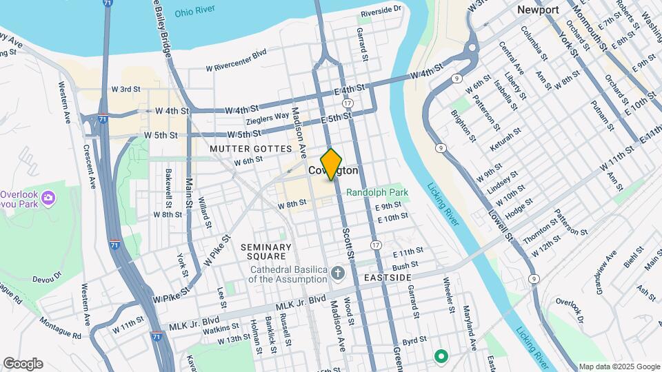 721-723 Scott St Mapa y Detalles de la Ubicación