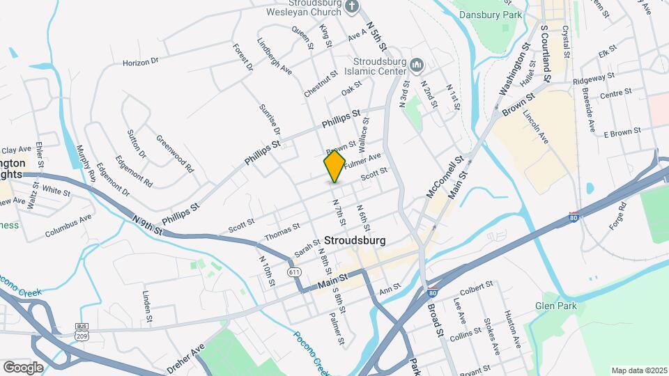 622 Scott St Map and Location Details