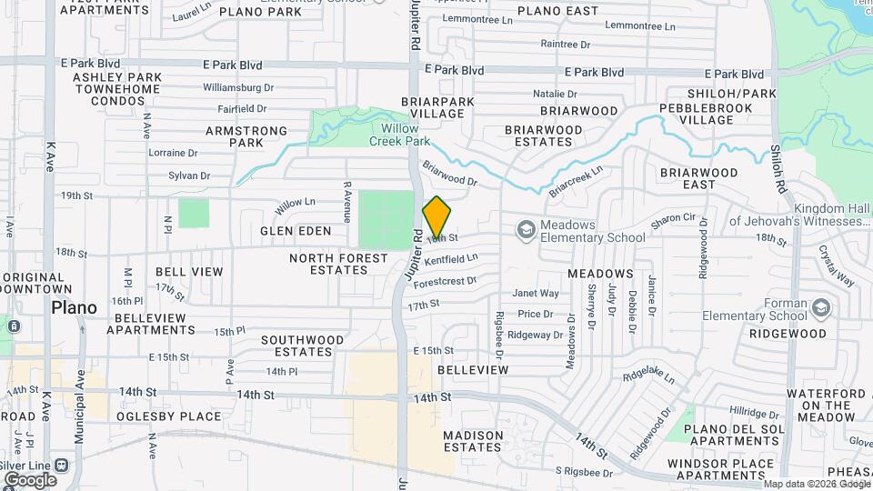 2302 18th St Map and Location Details