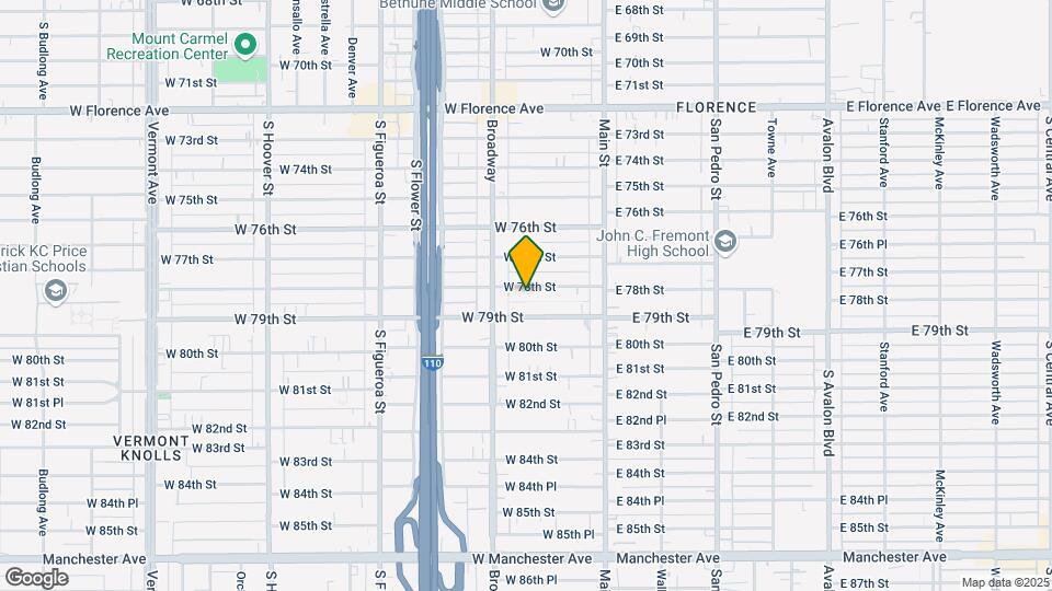 224 W 78th St Mapa y Detalles de la Ubicación