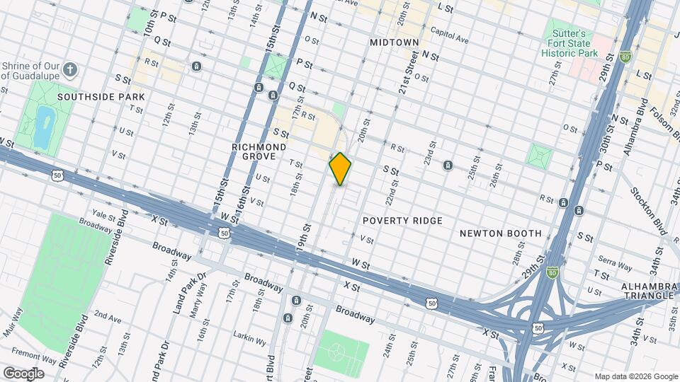 T20 Lofts Map and Location Details