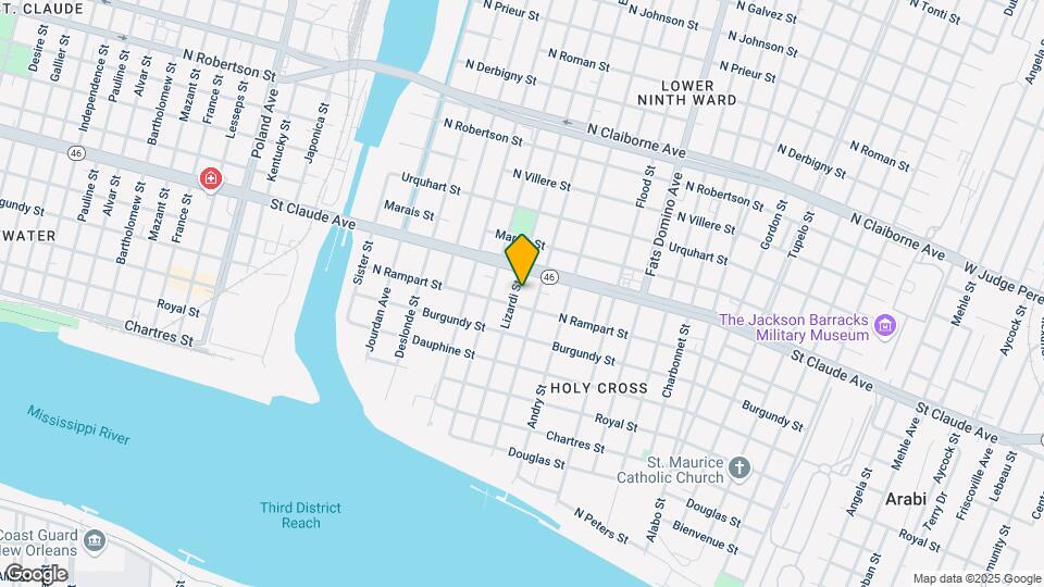 1019 Lizardi St Mapa y Detalles de la Ubicación