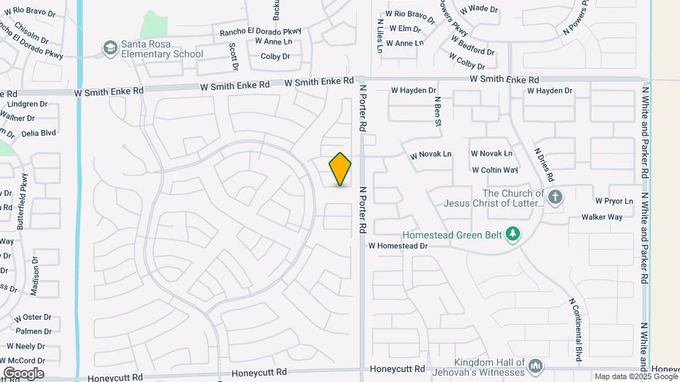 41615 W Cathedral Rock Pass Mapa y Detalles de la Ubicación