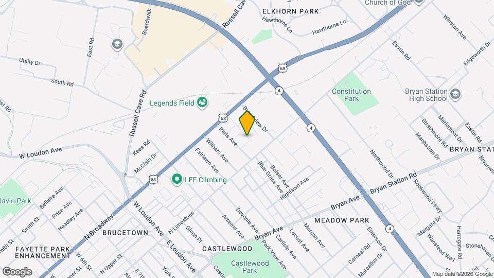 1411 Hill St Map and Location Details