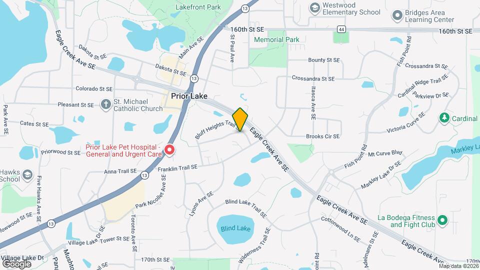 16331 Timber Crest Dr SE Map and Location Details