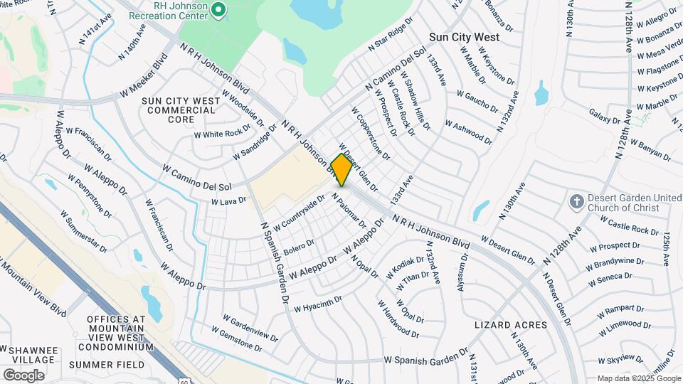 18841 N Palomar Dr Map and Location Details