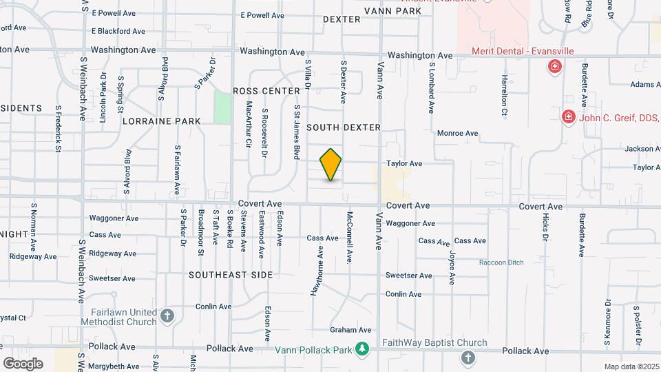 2905 Ravenswood Dr Map and Location Details