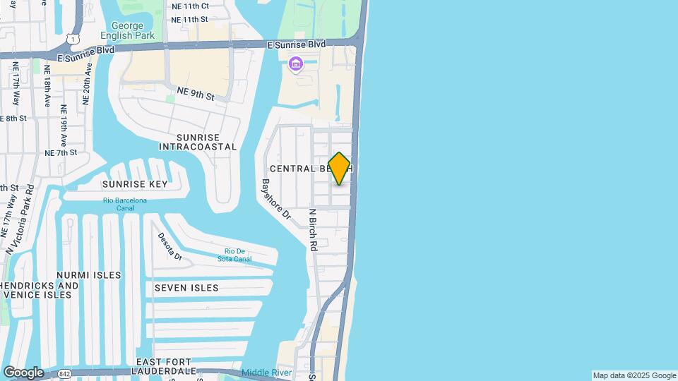 Four Seasons Residences Fort Lauderdale Map and Location Details