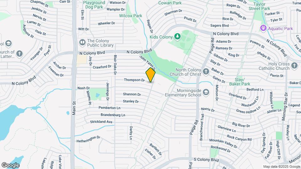 5096 Thompson Dr Map and Location Details
