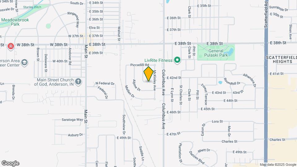 809 Greenfield Dr Map and Location Details