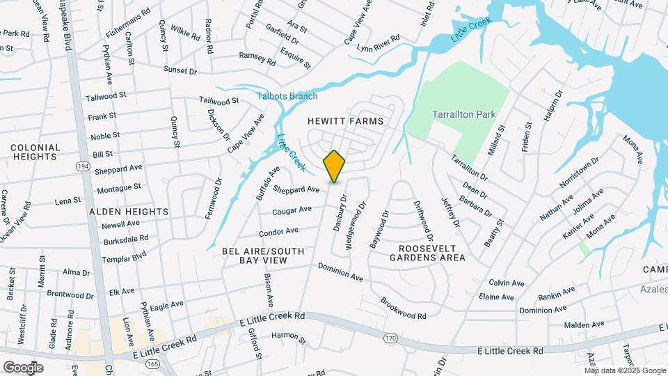 8224 Meadow Creek Rd Map and Location Details