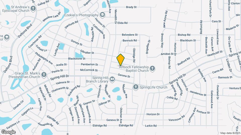 9241 Sanborn St Map and Location Details