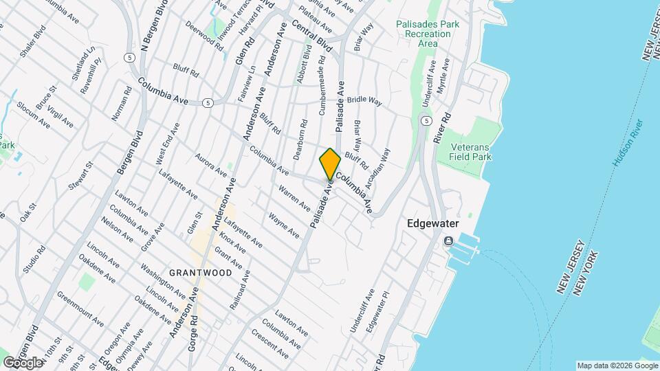 900 Palisade Ave Map and Location Details