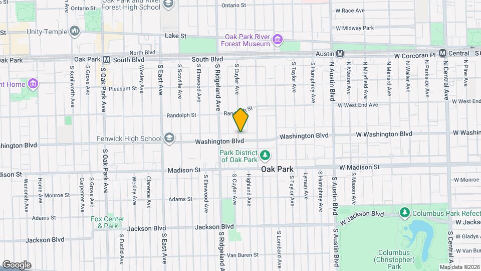 266 Washington Blvd Map and Location Details