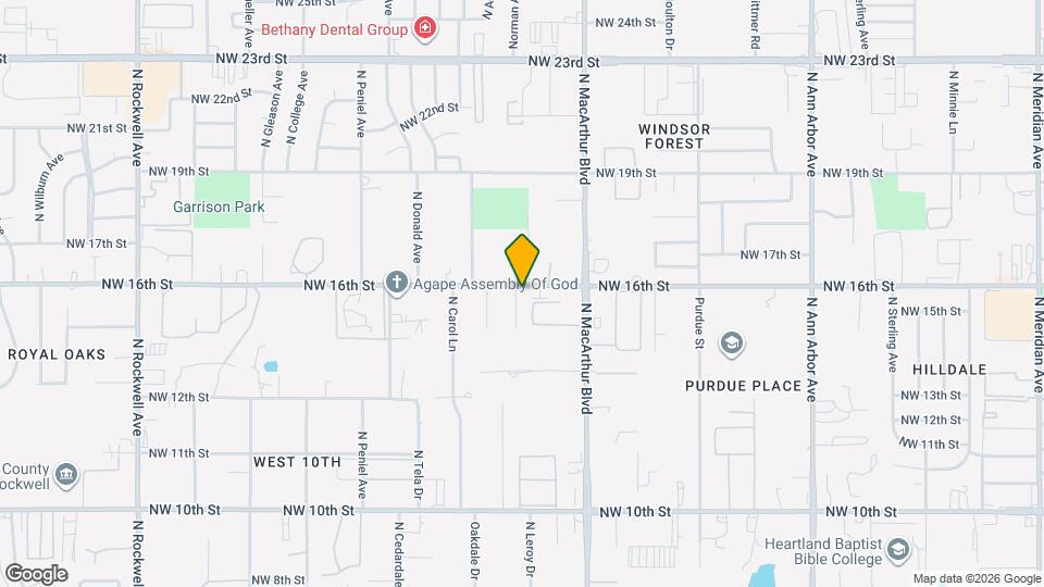 1630 Kavel Dr Map and Location Details