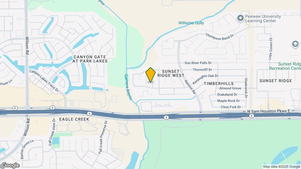 15011 Mause Creek Dr Map and Location Details