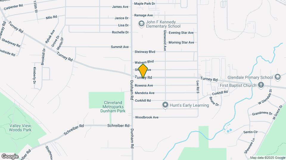 15318 Turney Rd Map and Location Details
