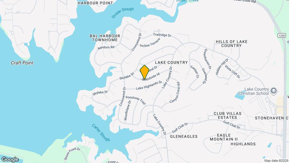 7717 Woodside Hl Mapa y Detalles de la Ubicación
