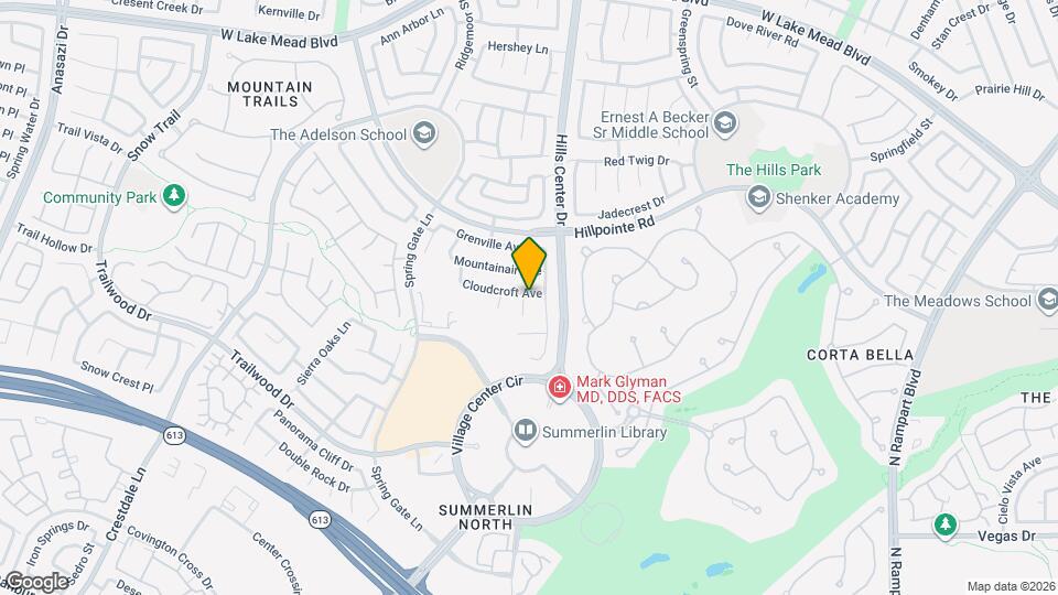 2012 Cedarcrest Ct Map and Location Details