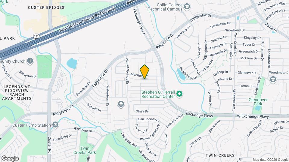 1816 Palo Pinto Dr Map and Location Details