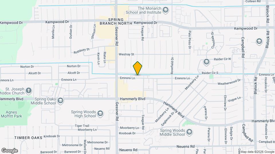 10126 Emnora Ln Map and Location Details