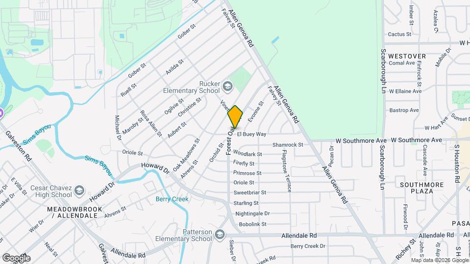 919 Forest Oaks Dr Map and Location Details