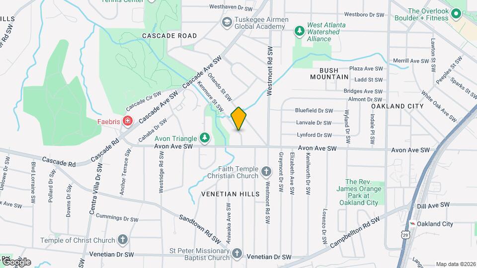 1586 Kenmore St SW Map and Location Details