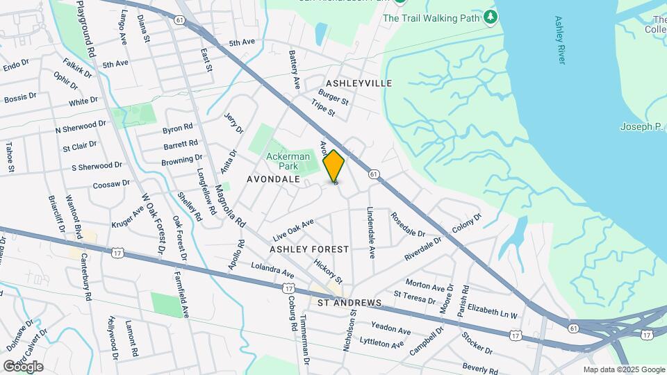 53 Avondale Ave Map and Location Details