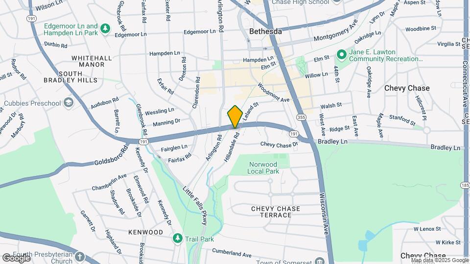 6746 Hillandale Rd Map and Location Details