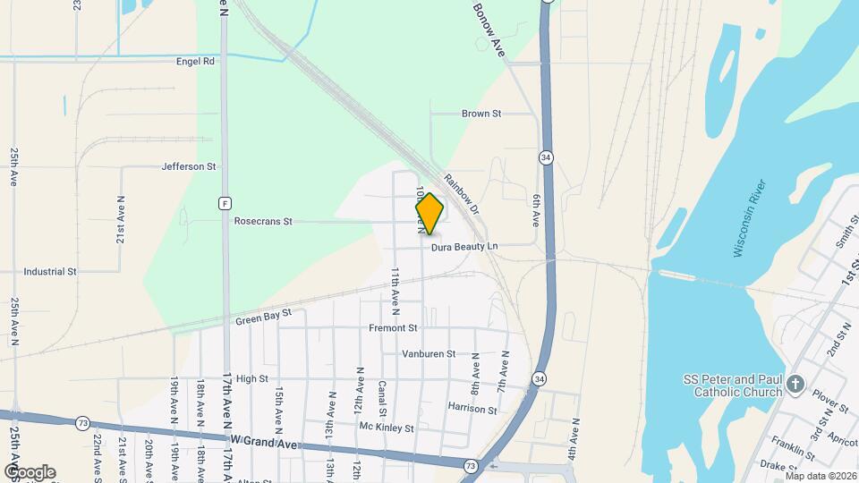 910 10th Ave N Map and Location Details