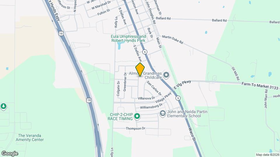 1427 Hanover Ln Map and Location Details