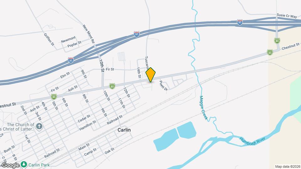 1416 Huntley Mapa y Detalles de la Ubicación