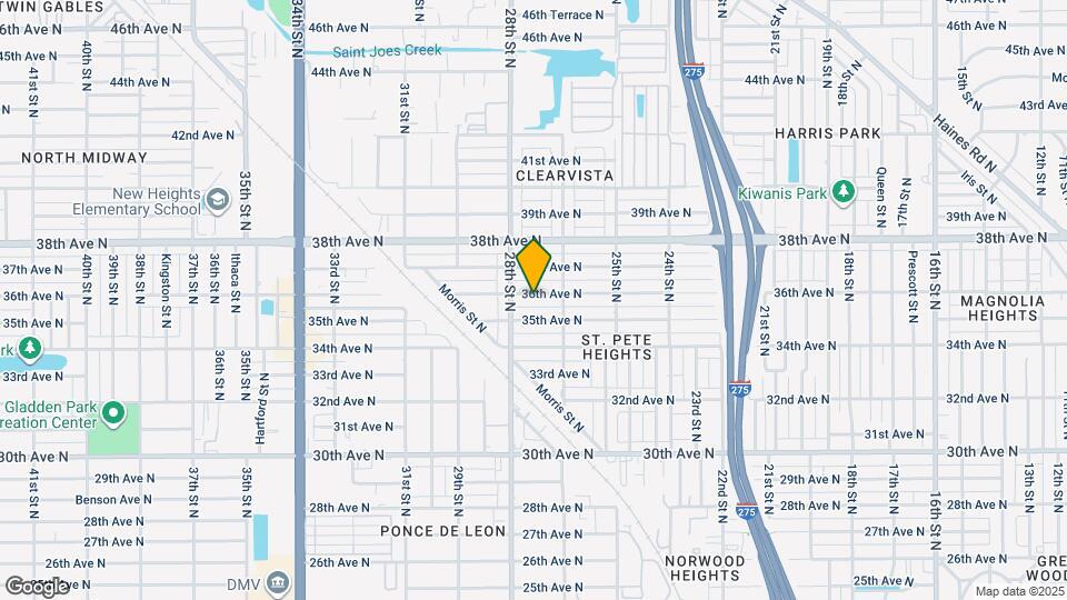 2714 36th Ave N Mapa y Detalles de la Ubicación