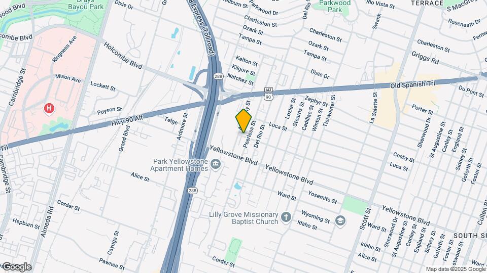 3313 Daphne St Map and Location Details