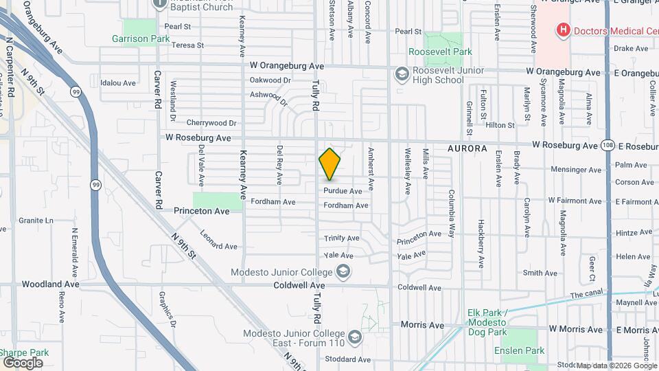 1235 Purdue Ave Map and Location Details