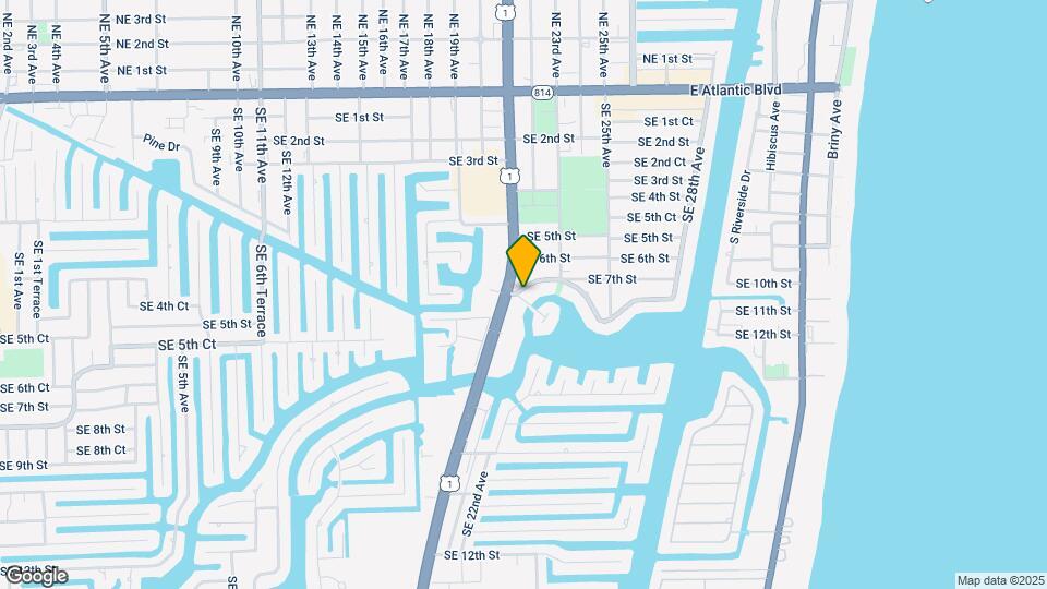 2118 SE 7th St Map and Location Details