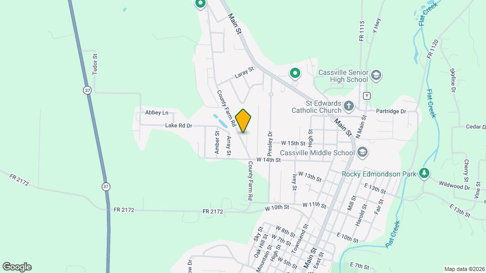 1461 County Farm Rd Map and Location Details