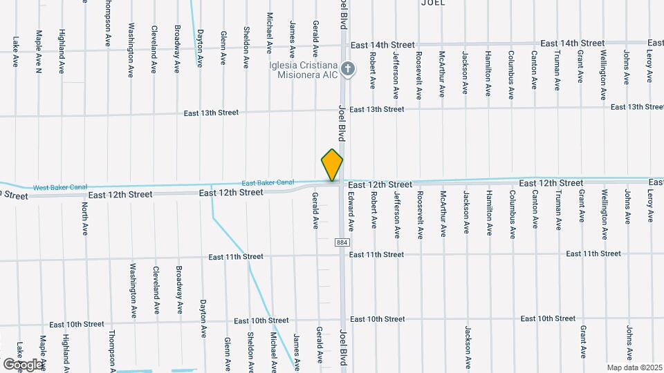 2256 East 12th Street Map and Location Details