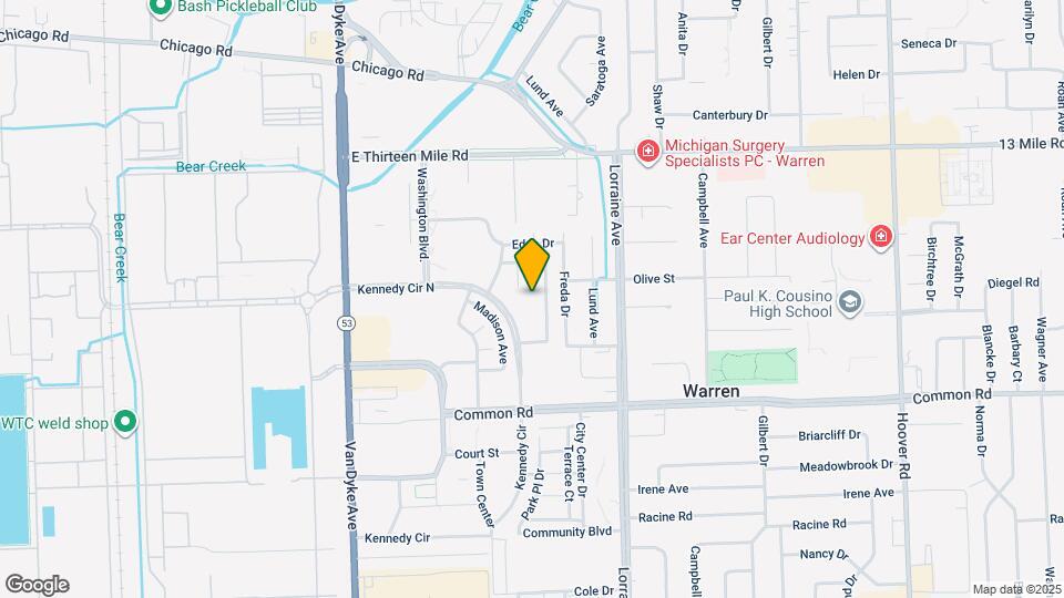 8353 Kennedy Cir, Unit #4 Map and Location Details