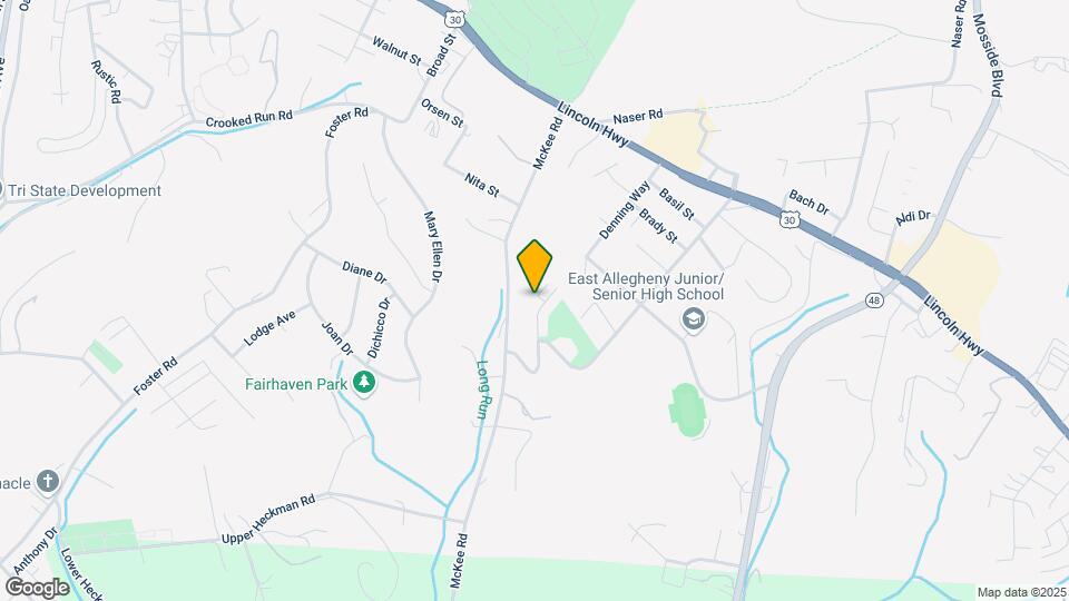 2016 Denning Way Map and Location Details