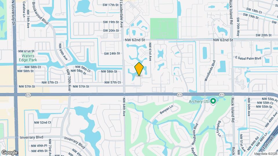 5801 NW 62nd Ave Map and Location Details
