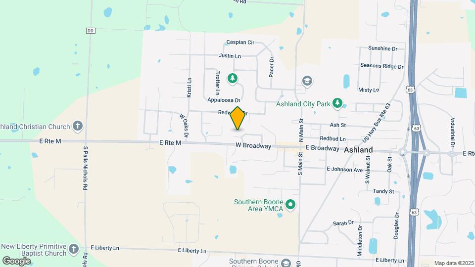 106 S Woods Ct Map and Location Details