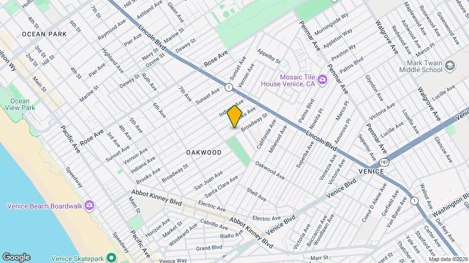 731 Broadway St, Unit 733 Map and Location Details