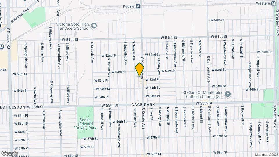 5324-5326 S Kedzie Ave Map and Location Details