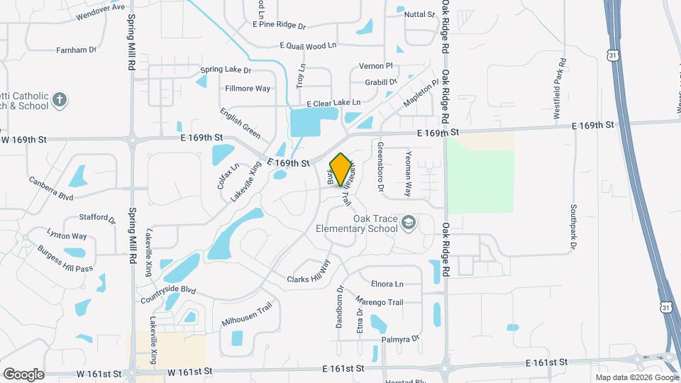 349 Brooksburg Dr Map and Location Details